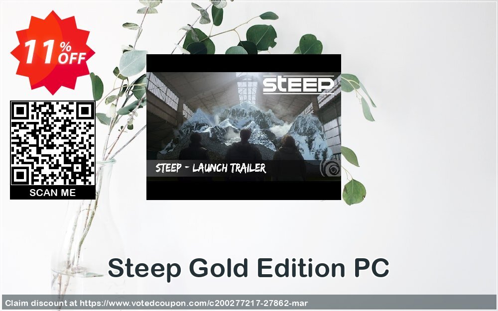 Steep Gold Edition PC Coupon Code Apr 2024, 11% OFF - VotedCoupon