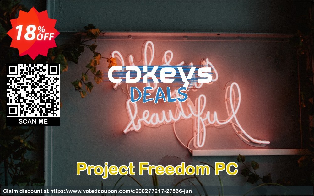 Project Freedom PC Coupon, discount Project Freedom PC Deal. Promotion: Project Freedom PC Exclusive Easter Sale offer 