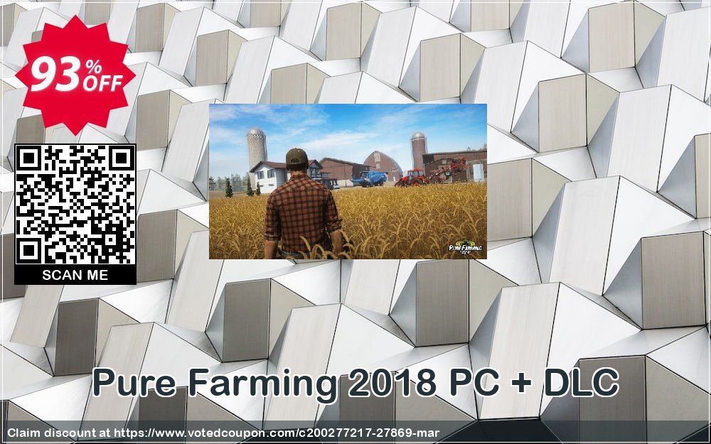 Pure Farming 2018 PC + DLC Coupon, discount Pure Farming 2018 PC + DLC Deal. Promotion: Pure Farming 2018 PC + DLC Exclusive Easter Sale offer 