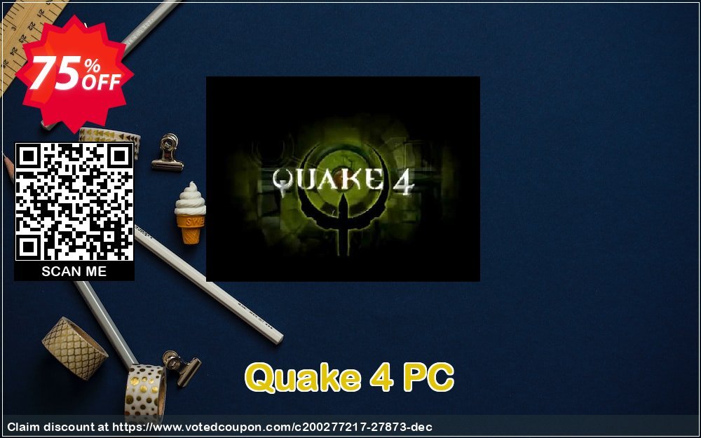 Quake 4 PC Coupon, discount Quake 4 PC Deal. Promotion: Quake 4 PC Exclusive Easter Sale offer 