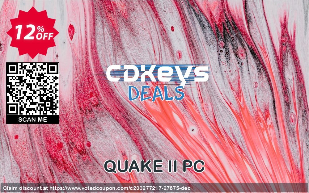 QUAKE II PC Coupon Code May 2024, 12% OFF - VotedCoupon