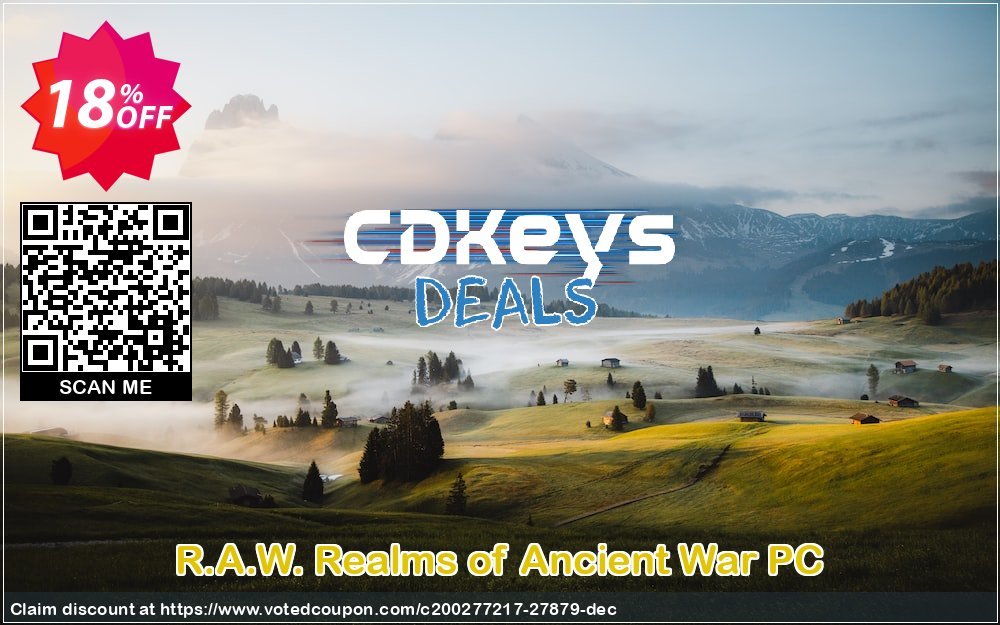 R.A.W. Realms of Ancient War PC Coupon Code Apr 2024, 18% OFF - VotedCoupon