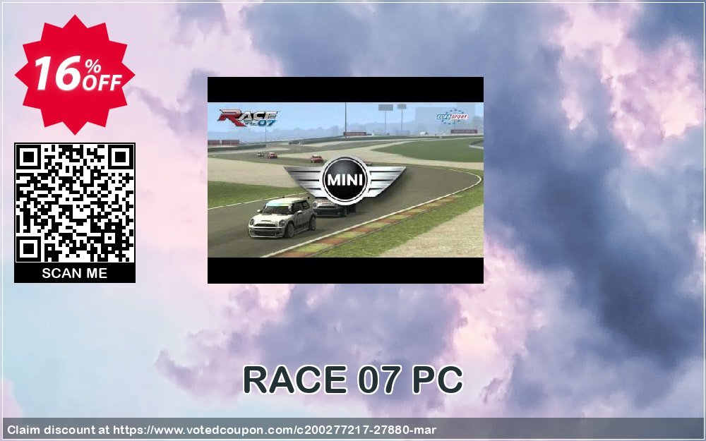 RACE 07 PC Coupon, discount RACE 07 PC Deal. Promotion: RACE 07 PC Exclusive Easter Sale offer 