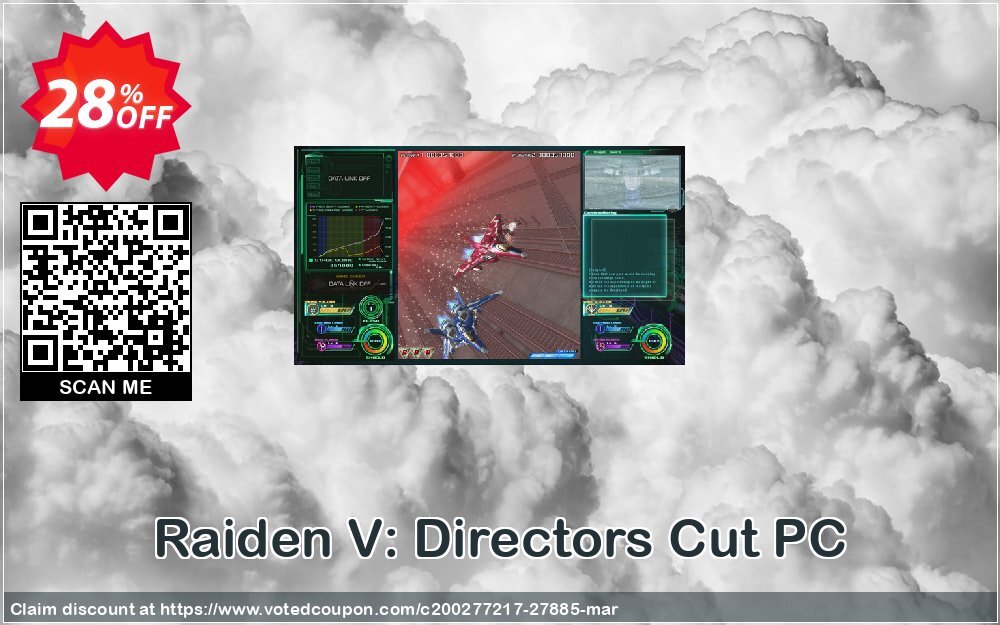 Raiden V: Directors Cut PC Coupon, discount Raiden V: Directors Cut PC Deal. Promotion: Raiden V: Directors Cut PC Exclusive Easter Sale offer 