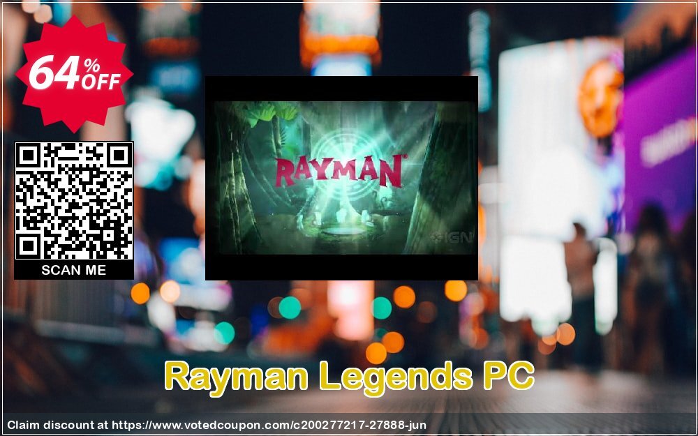 Rayman Legends PC Coupon Code Jun 2024, 64% OFF - VotedCoupon