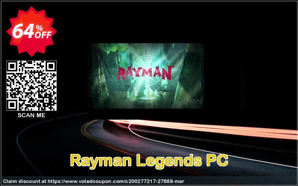 Rayman Legends PC Coupon, discount Rayman Legends PC Deal. Promotion: Rayman Legends PC Exclusive Easter Sale offer 