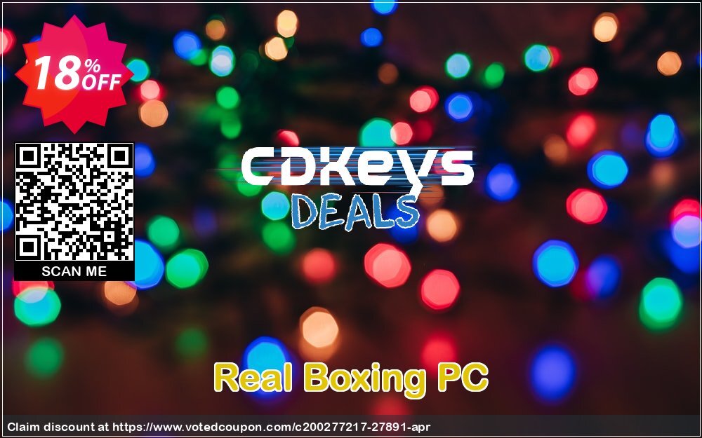 Real Boxing PC Coupon, discount Real Boxing PC Deal. Promotion: Real Boxing PC Exclusive Easter Sale offer 