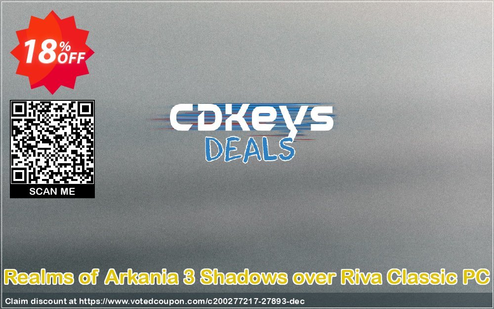 Realms of Arkania 3 Shadows over Riva Classic PC Coupon Code Apr 2024, 18% OFF - VotedCoupon