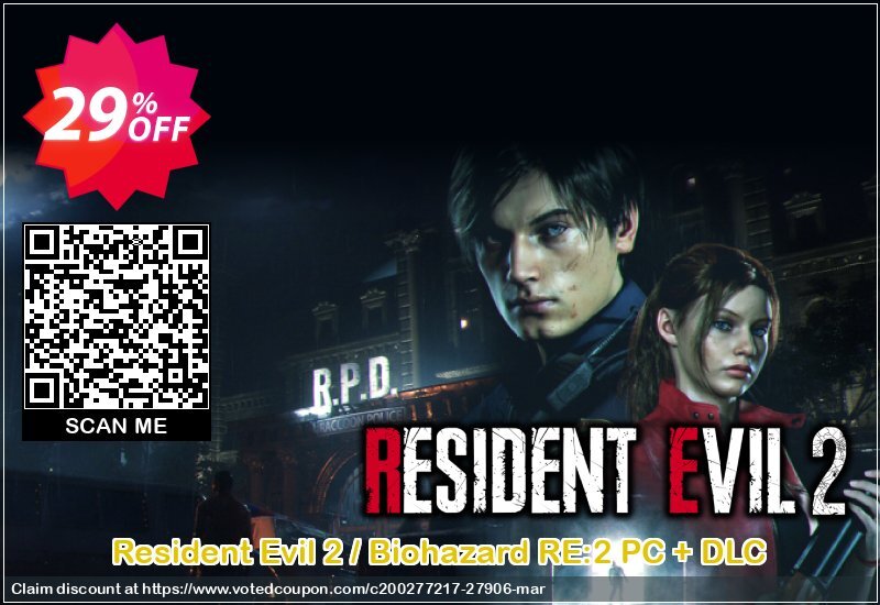 Resident Evil 2 / Biohazard RE:2 PC + DLC Coupon, discount Resident Evil 2 / Biohazard RE:2 PC + DLC Deal. Promotion: Resident Evil 2 / Biohazard RE:2 PC + DLC Exclusive Easter Sale offer 