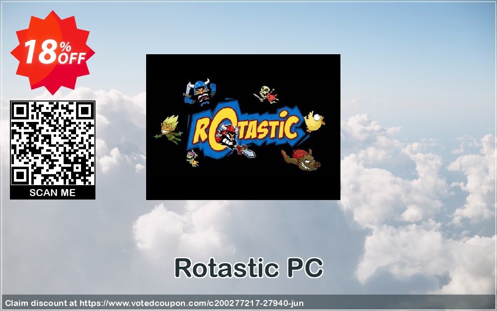 Rotastic PC Coupon, discount Rotastic PC Deal. Promotion: Rotastic PC Exclusive Easter Sale offer 