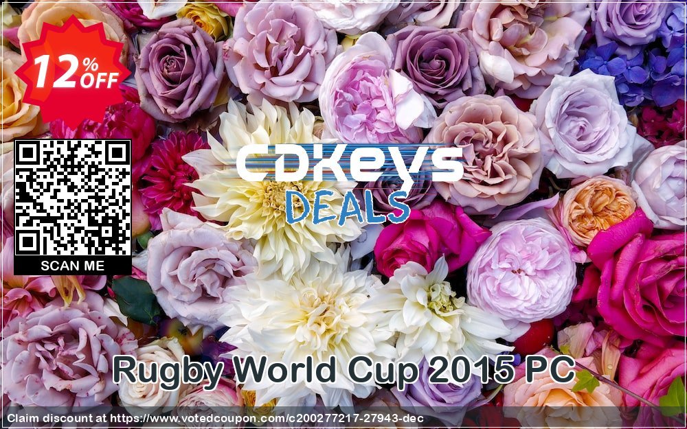 Rugby World Cup 2015 PC Coupon, discount Rugby World Cup 2015 PC Deal. Promotion: Rugby World Cup 2015 PC Exclusive Easter Sale offer 