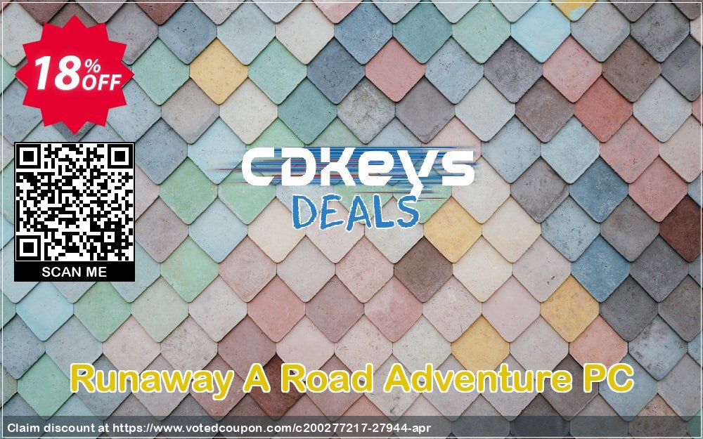 Runaway A Road Adventure PC Coupon, discount Runaway A Road Adventure PC Deal. Promotion: Runaway A Road Adventure PC Exclusive Easter Sale offer 