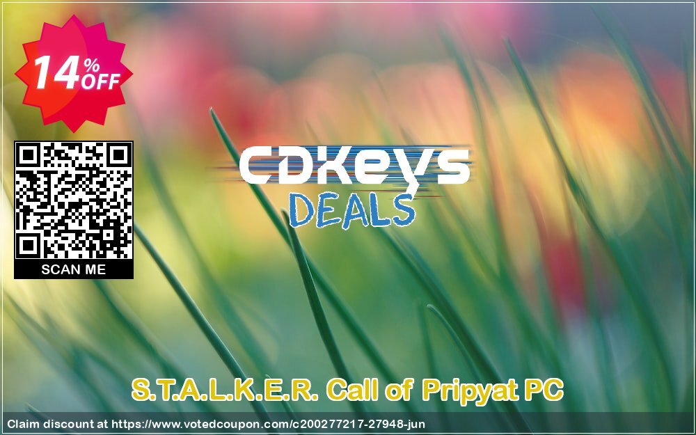S.T.A.L.K.E.R. Call of Pripyat PC Coupon, discount S.T.A.L.K.E.R. Call of Pripyat PC Deal. Promotion: S.T.A.L.K.E.R. Call of Pripyat PC Exclusive Easter Sale offer 