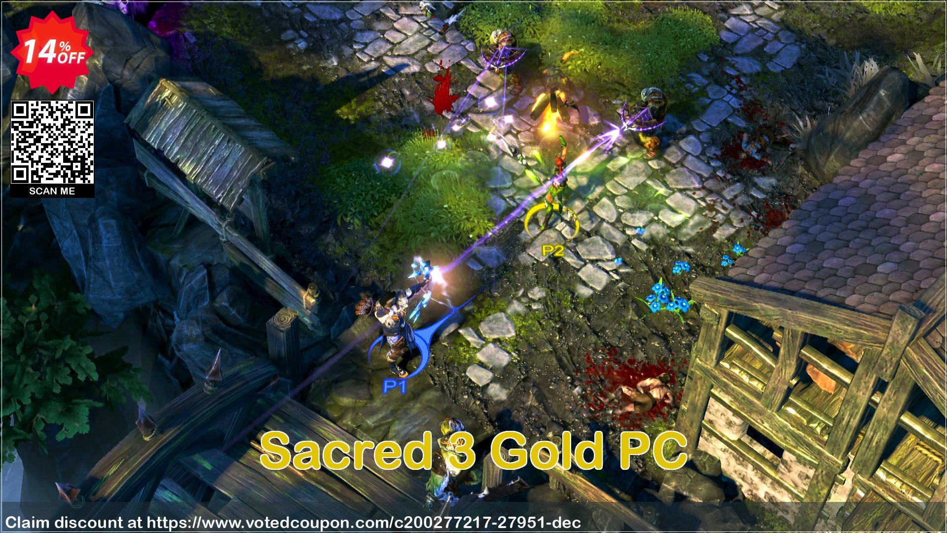 Sacred 3 Gold PC Coupon Code Apr 2024, 14% OFF - VotedCoupon