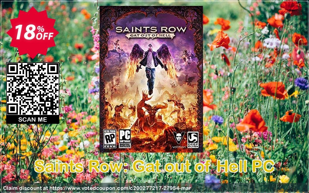 Saints Row: Gat out of Hell PC Coupon, discount Saints Row: Gat out of Hell PC Deal. Promotion: Saints Row: Gat out of Hell PC Exclusive Easter Sale offer 