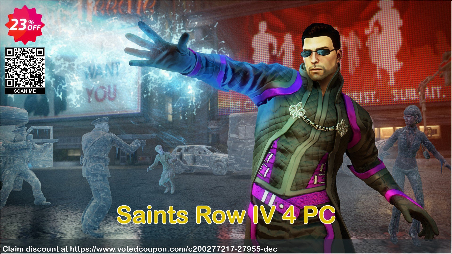 Saints Row IV 4 PC Coupon Code Apr 2024, 23% OFF - VotedCoupon