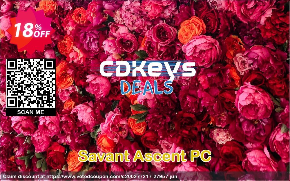 Savant Ascent PC Coupon, discount Savant Ascent PC Deal. Promotion: Savant Ascent PC Exclusive Easter Sale offer 