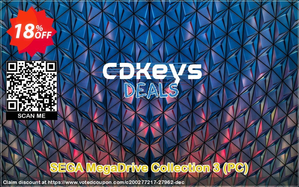 SEGA MegaDrive Collection 3, PC  Coupon Code May 2024, 18% OFF - VotedCoupon