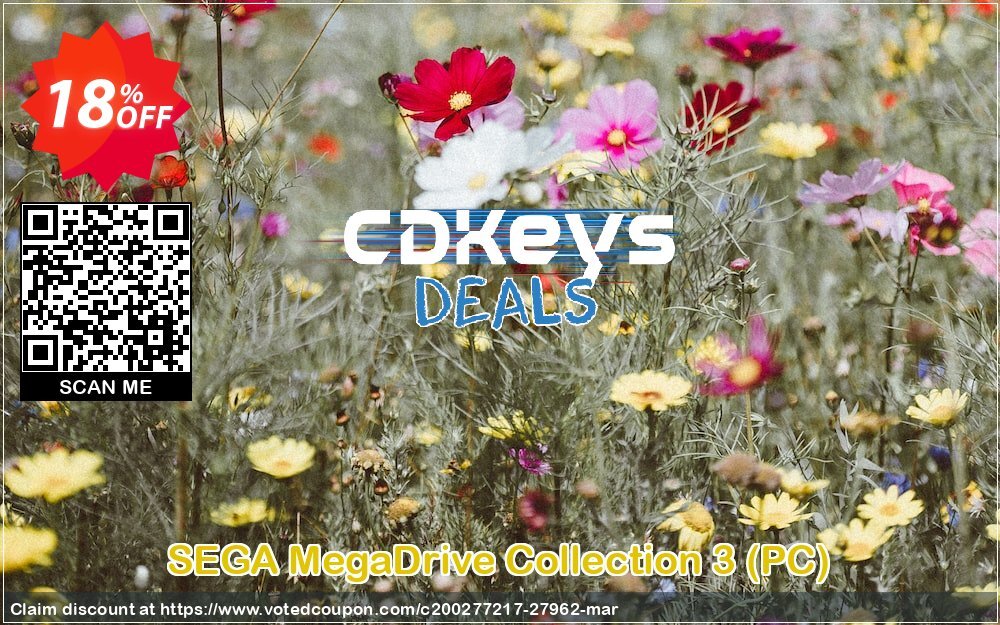 SEGA MegaDrive Collection 3, PC  Coupon Code May 2024, 18% OFF - VotedCoupon