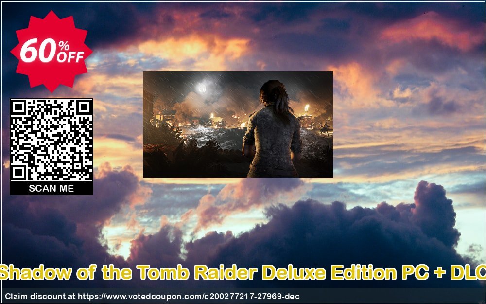 Shadow of the Tomb Raider Deluxe Edition PC + DLC Coupon Code Apr 2024, 60% OFF - VotedCoupon