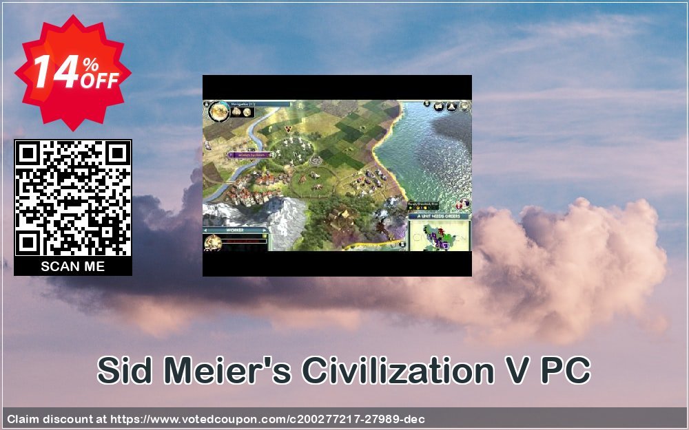Sid Meier's Civilization V PC Coupon Code Apr 2024, 14% OFF - VotedCoupon