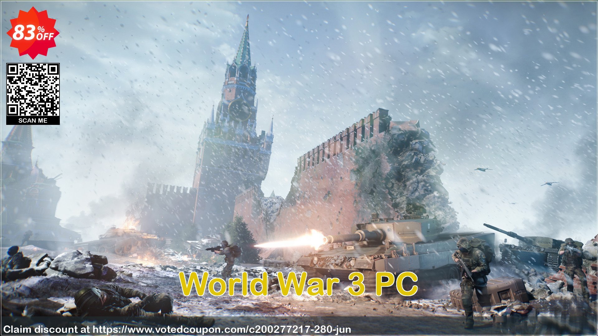World War 3 PC Coupon, discount World War 3 PC Deal. Promotion: World War 3 PC Exclusive offer 