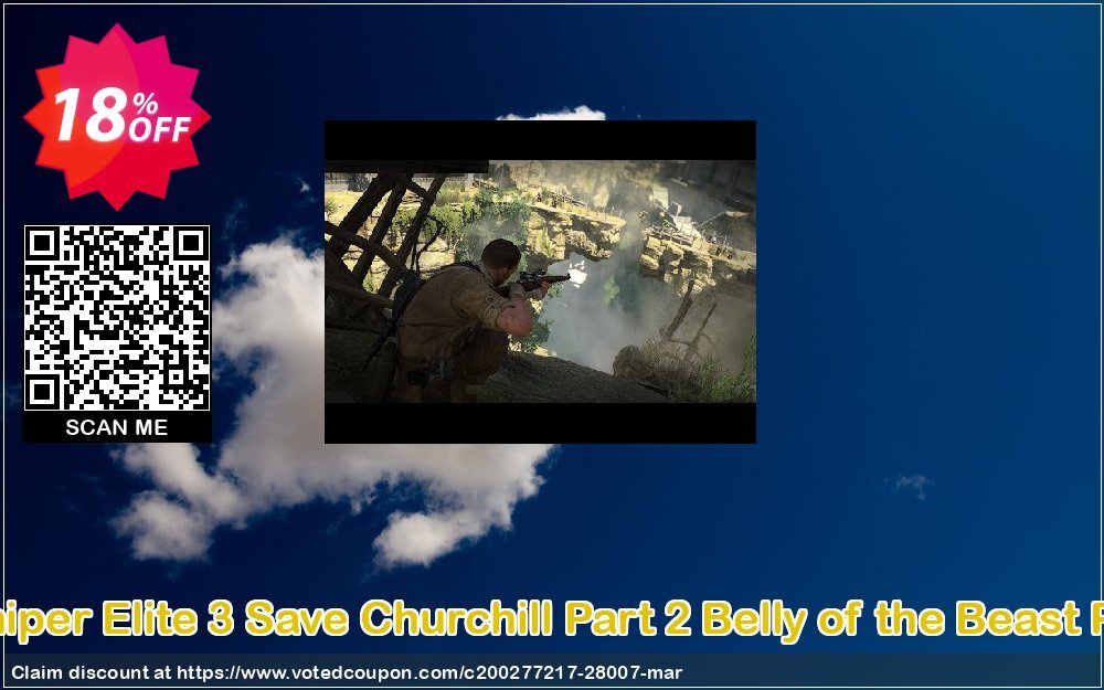 Sniper Elite 3 Save Churchill Part 2 Belly of the Beast PC Coupon Code May 2024, 18% OFF - VotedCoupon