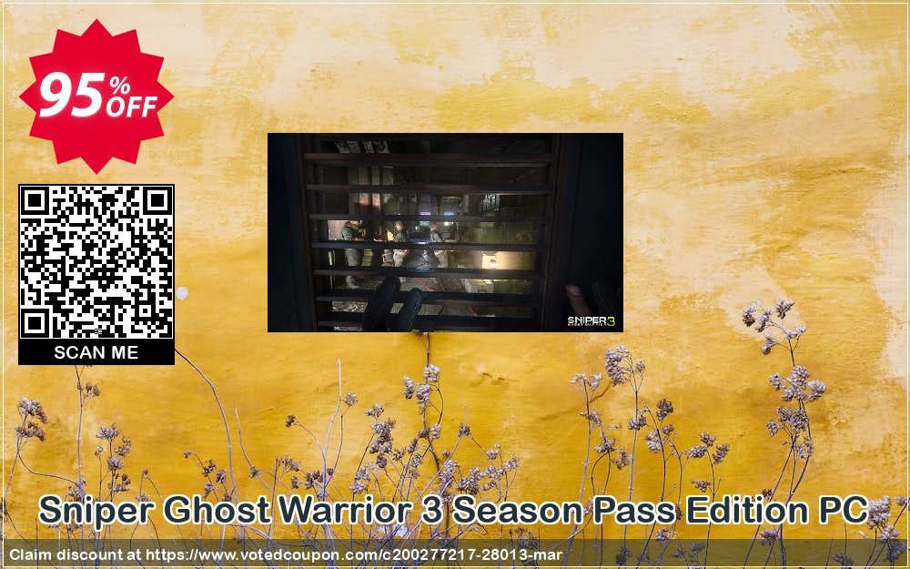 Sniper Ghost Warrior 3 Season Pass Edition PC Coupon Code Apr 2024, 95% OFF - VotedCoupon