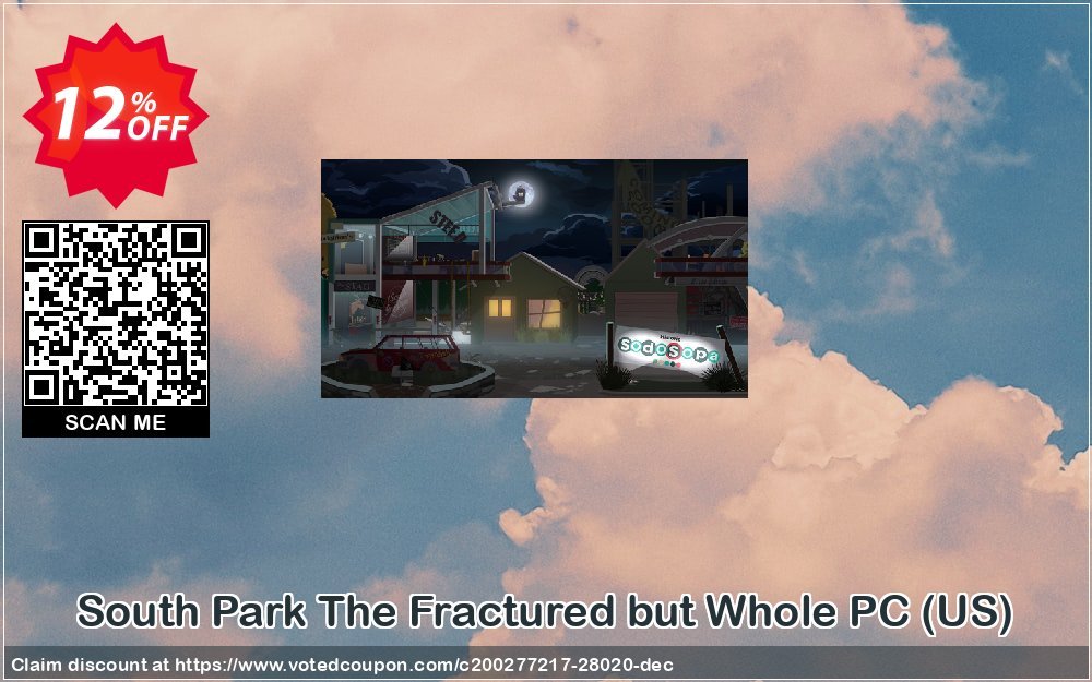 South Park The Fractured but Whole PC, US  Coupon Code Apr 2024, 12% OFF - VotedCoupon