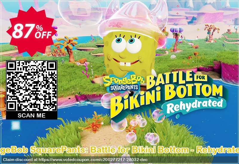 SpongeBob SquarePants: Battle for Bikini Bottom - Rehydrated PC Coupon Code Apr 2024, 87% OFF - VotedCoupon