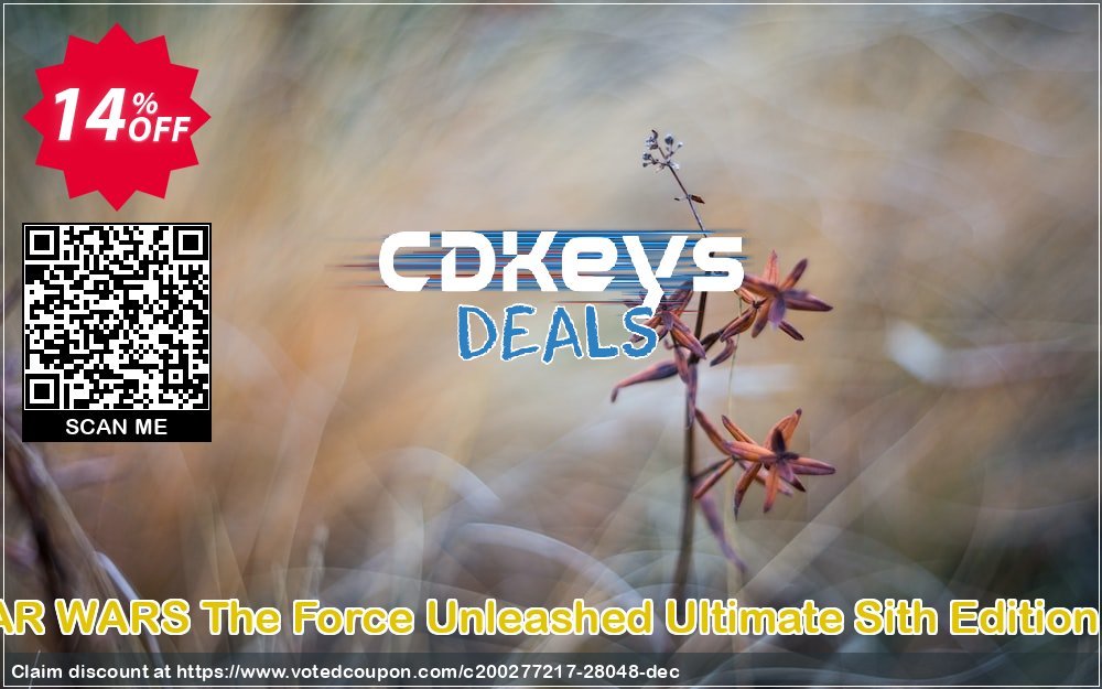 STAR WARS The Force Unleashed Ultimate Sith Edition PC Coupon, discount STAR WARS The Force Unleashed Ultimate Sith Edition PC Deal. Promotion: STAR WARS The Force Unleashed Ultimate Sith Edition PC Exclusive Easter Sale offer 