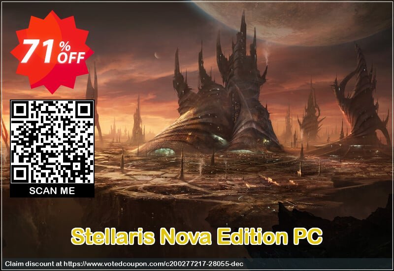 Stellaris Nova Edition PC Coupon, discount Stellaris Nova Edition PC Deal. Promotion: Stellaris Nova Edition PC Exclusive Easter Sale offer 