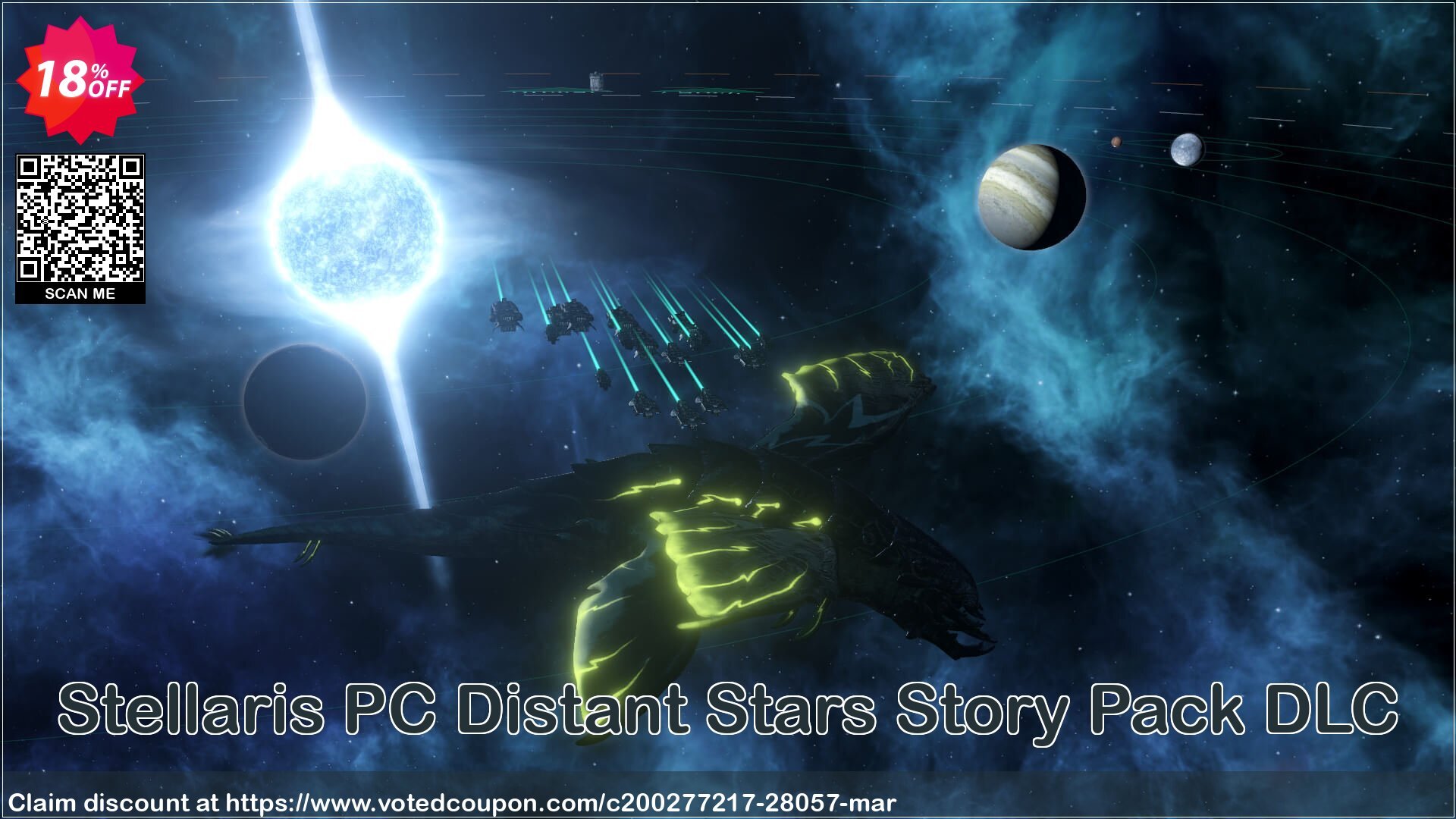 Stellaris PC Distant Stars Story Pack DLC Coupon, discount Stellaris PC Distant Stars Story Pack DLC Deal. Promotion: Stellaris PC Distant Stars Story Pack DLC Exclusive Easter Sale offer 