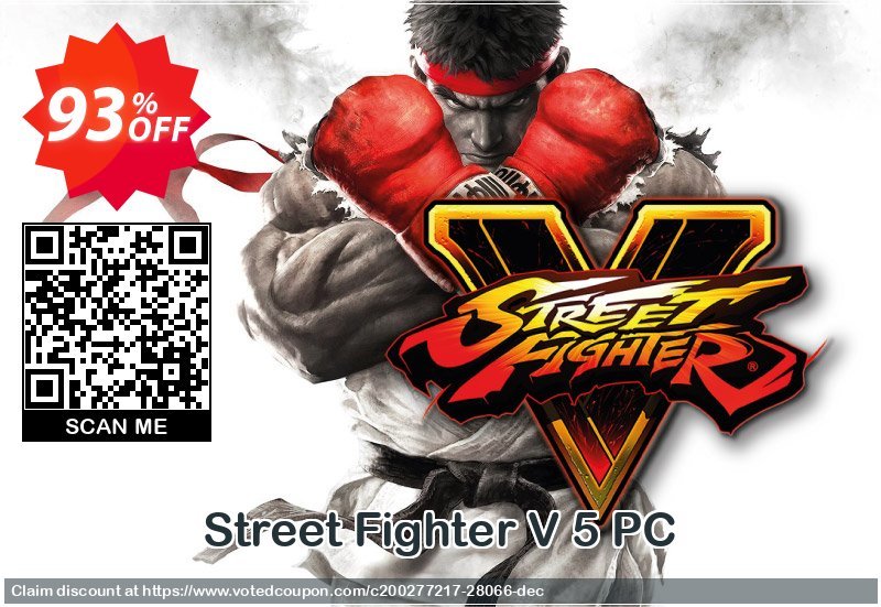 Street Fighter V 5 PC Coupon Code Apr 2024, 93% OFF - VotedCoupon