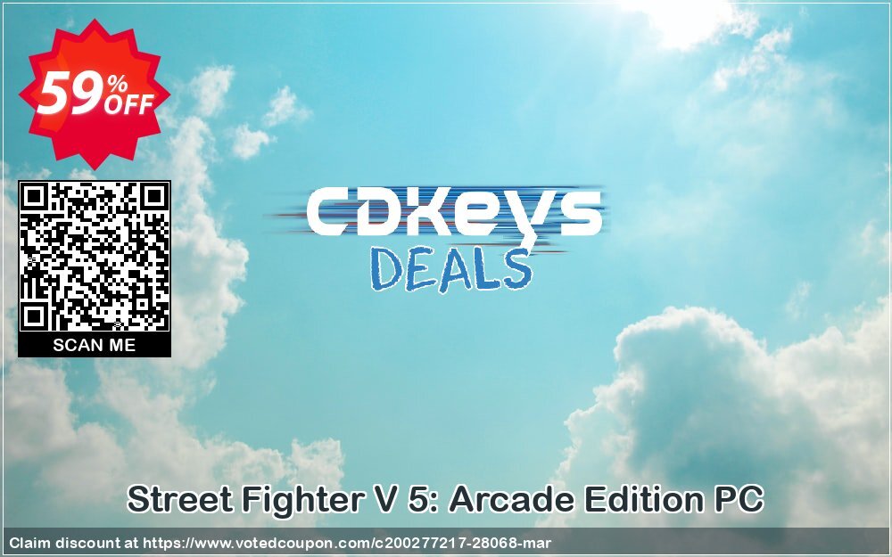 Street Fighter V 5: Arcade Edition PC Coupon Code Apr 2024, 59% OFF - VotedCoupon