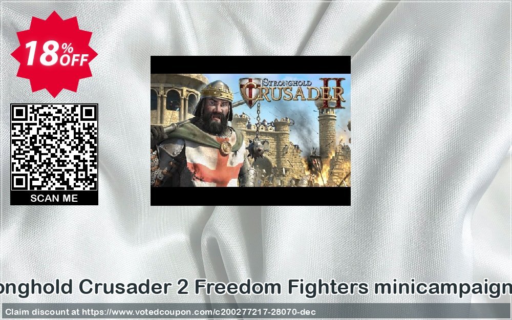 Stronghold Crusader 2 Freedom Fighters minicampaign PC Coupon Code Apr 2024, 18% OFF - VotedCoupon