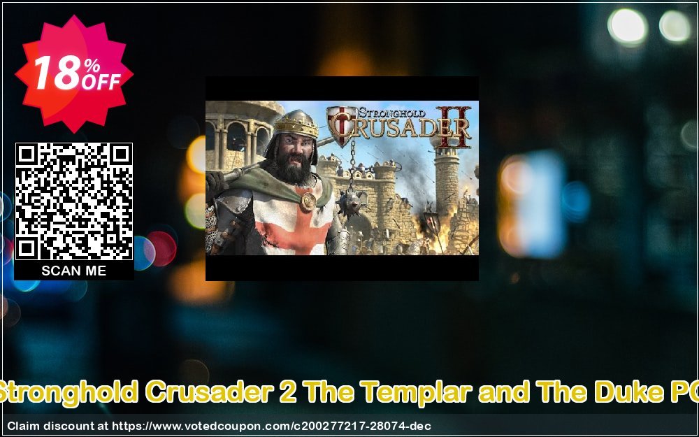 Stronghold Crusader 2 The Templar and The Duke PC Coupon Code Apr 2024, 18% OFF - VotedCoupon