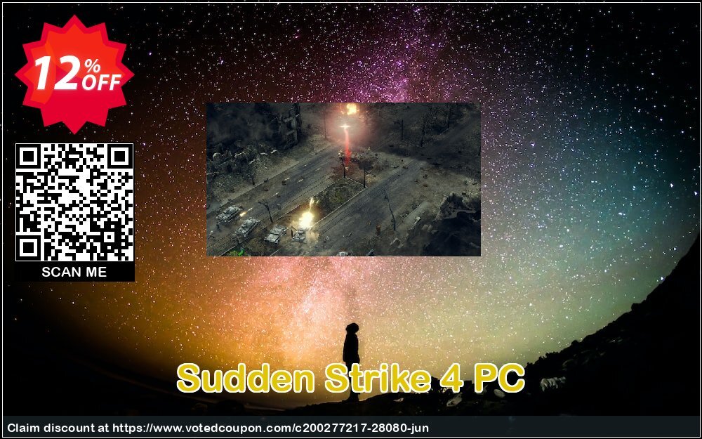 Sudden Strike 4 PC Coupon, discount Sudden Strike 4 PC Deal. Promotion: Sudden Strike 4 PC Exclusive Easter Sale offer 