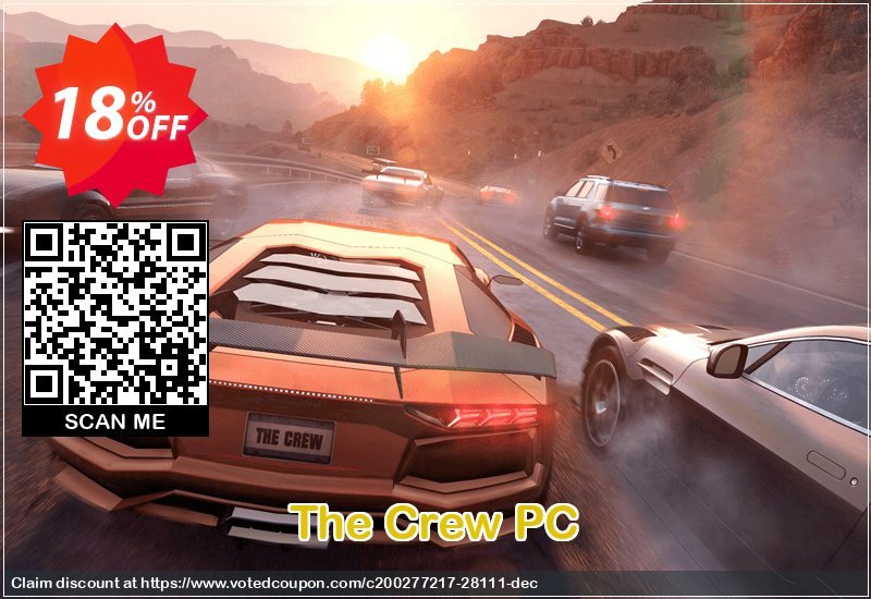 The Crew PC Coupon, discount The Crew PC Deal. Promotion: The Crew PC Exclusive Easter Sale offer 