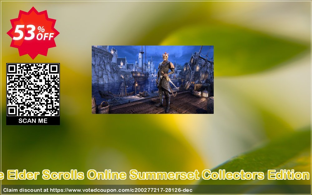 The Elder Scrolls Online Summerset Collectors Edition PC Coupon Code Apr 2024, 53% OFF - VotedCoupon