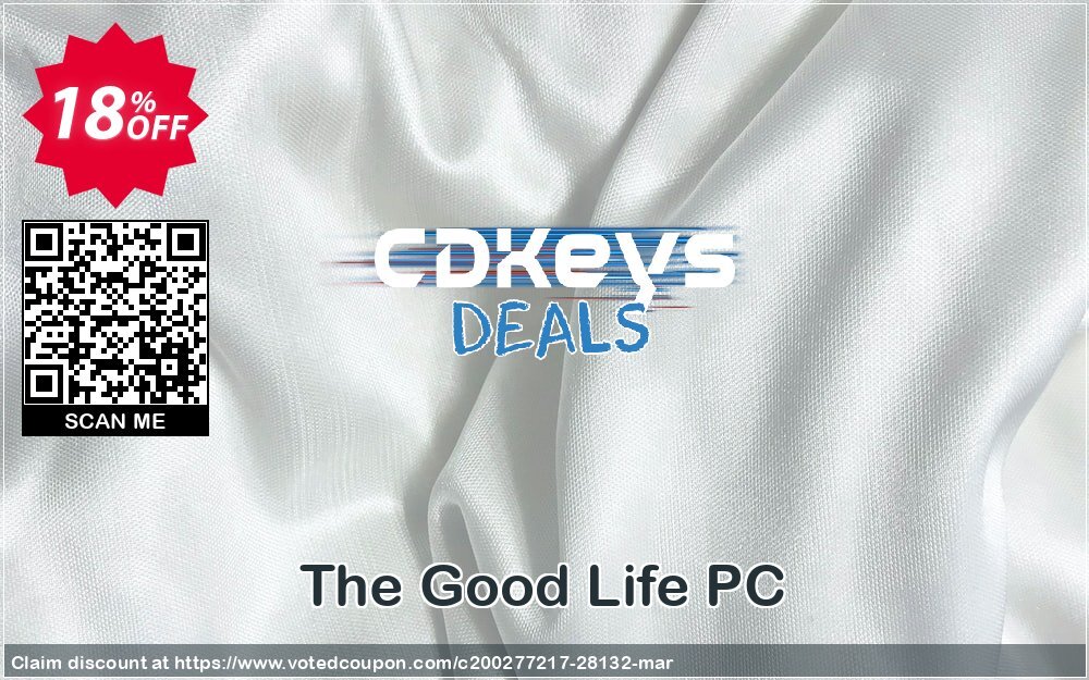 The Good Life PC Coupon, discount The Good Life PC Deal. Promotion: The Good Life PC Exclusive Easter Sale offer 