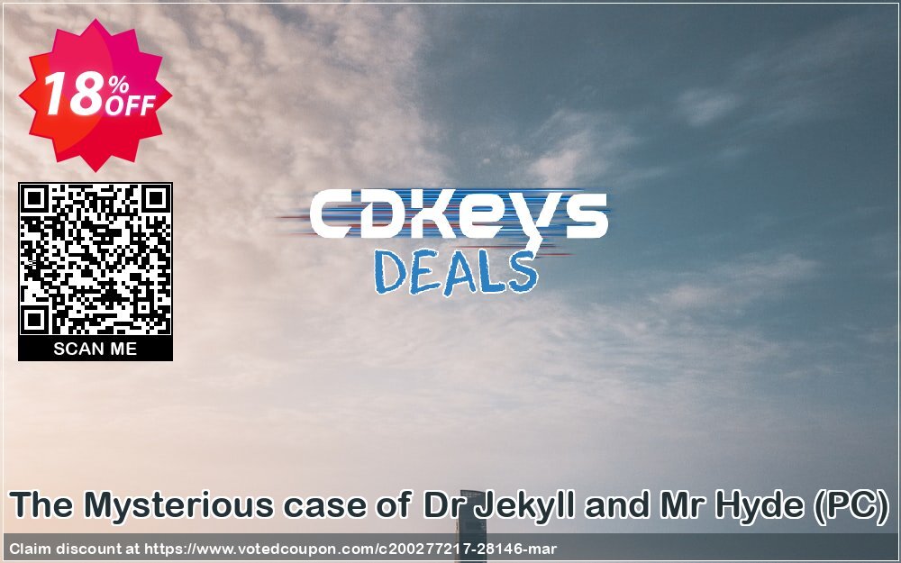 The Mysterious case of Dr Jekyll and Mr Hyde, PC  Coupon, discount The Mysterious case of Dr Jekyll and Mr Hyde (PC) Deal. Promotion: The Mysterious case of Dr Jekyll and Mr Hyde (PC) Exclusive Easter Sale offer 