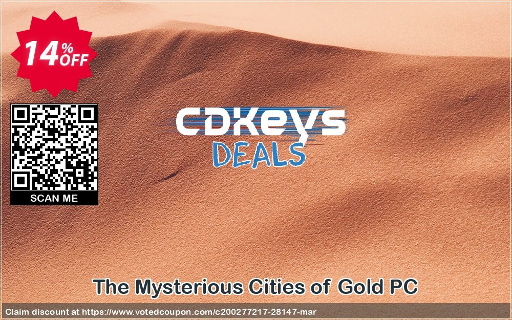 The Mysterious Cities of Gold PC Coupon, discount The Mysterious Cities of Gold PC Deal. Promotion: The Mysterious Cities of Gold PC Exclusive Easter Sale offer 