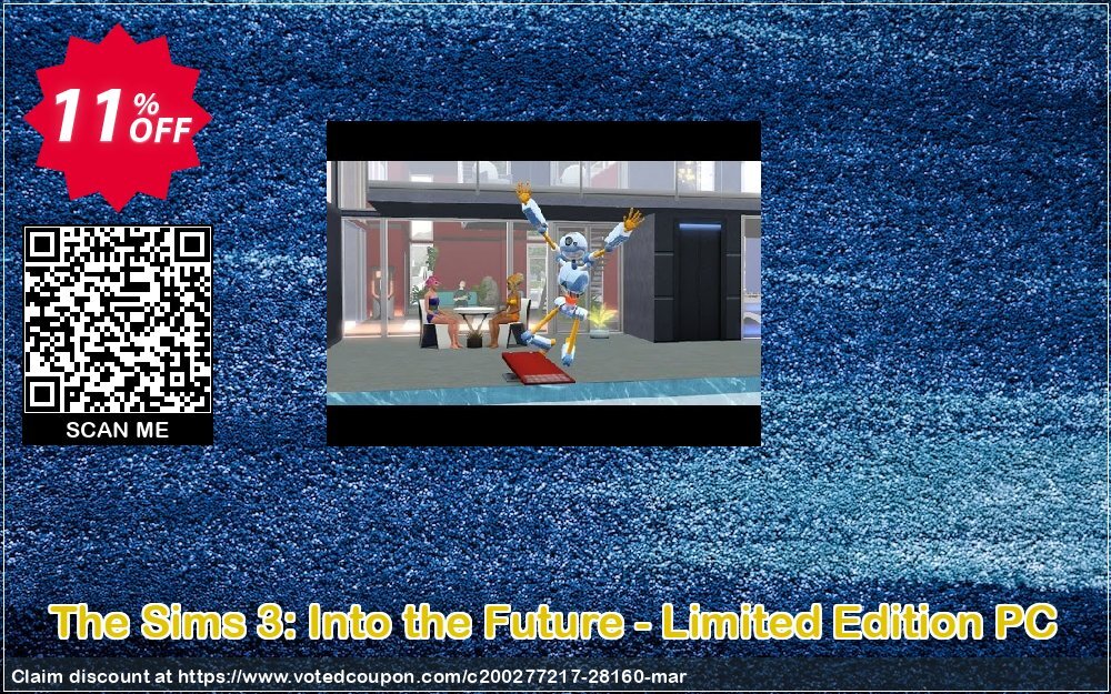 The Sims 3: Into the Future - Limited Edition PC Coupon, discount The Sims 3: Into the Future - Limited Edition PC Deal. Promotion: The Sims 3: Into the Future - Limited Edition PC Exclusive Easter Sale offer 