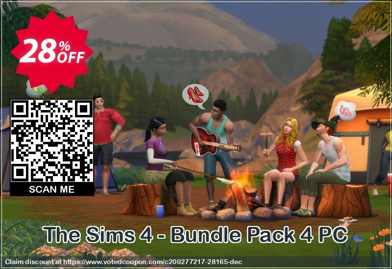 The Sims 4 - Bundle Pack 4 PC Coupon Code Apr 2024, 28% OFF - VotedCoupon