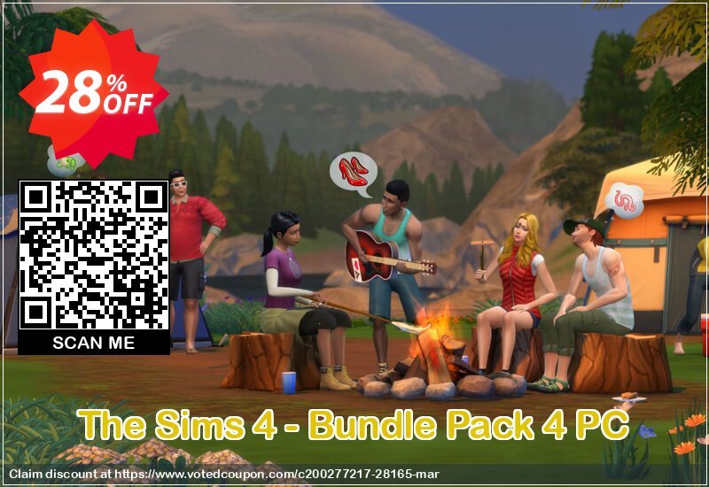 The Sims 4 - Bundle Pack 4 PC Coupon Code Apr 2024, 28% OFF - VotedCoupon