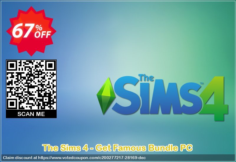 The Sims 4 - Get Famous Bundle PC Coupon, discount The Sims 4 - Get Famous Bundle PC Deal. Promotion: The Sims 4 - Get Famous Bundle PC Exclusive Easter Sale offer 