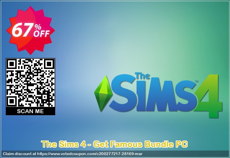 The Sims 4 - Get Famous Bundle PC Coupon, discount The Sims 4 - Get Famous Bundle PC Deal. Promotion: The Sims 4 - Get Famous Bundle PC Exclusive Easter Sale offer 