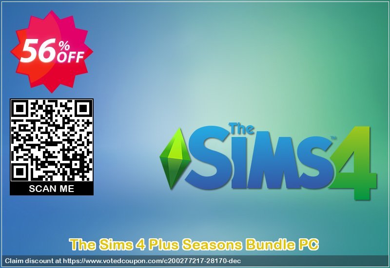 The Sims 4 Plus Seasons Bundle PC Coupon Code Apr 2024, 56% OFF - VotedCoupon