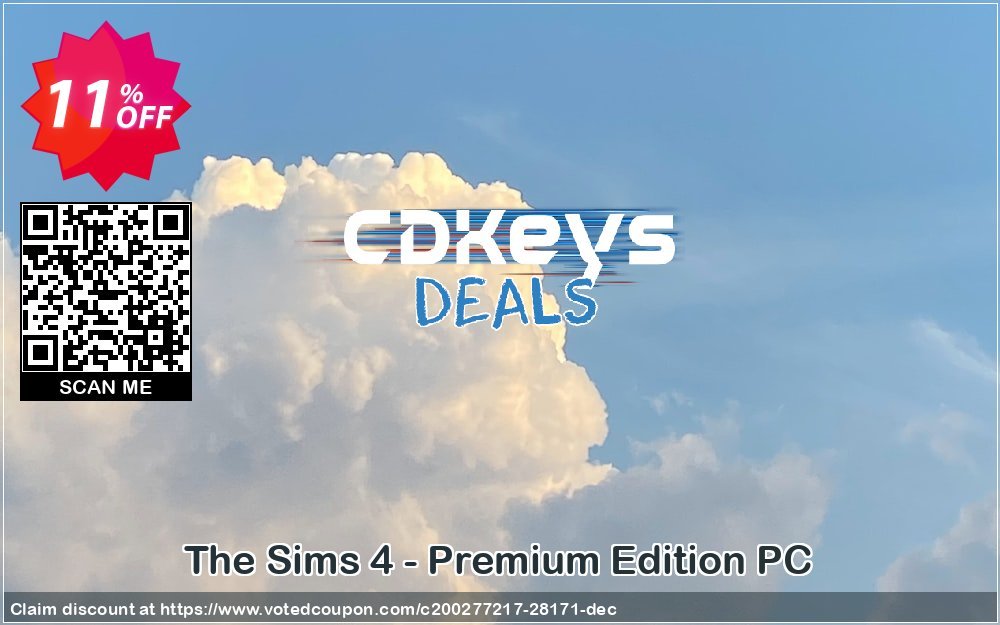 The Sims 4 - Premium Edition PC Coupon, discount The Sims 4 - Premium Edition PC Deal. Promotion: The Sims 4 - Premium Edition PC Exclusive Easter Sale offer 